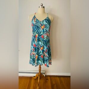 Women’s animal print summer dress.
